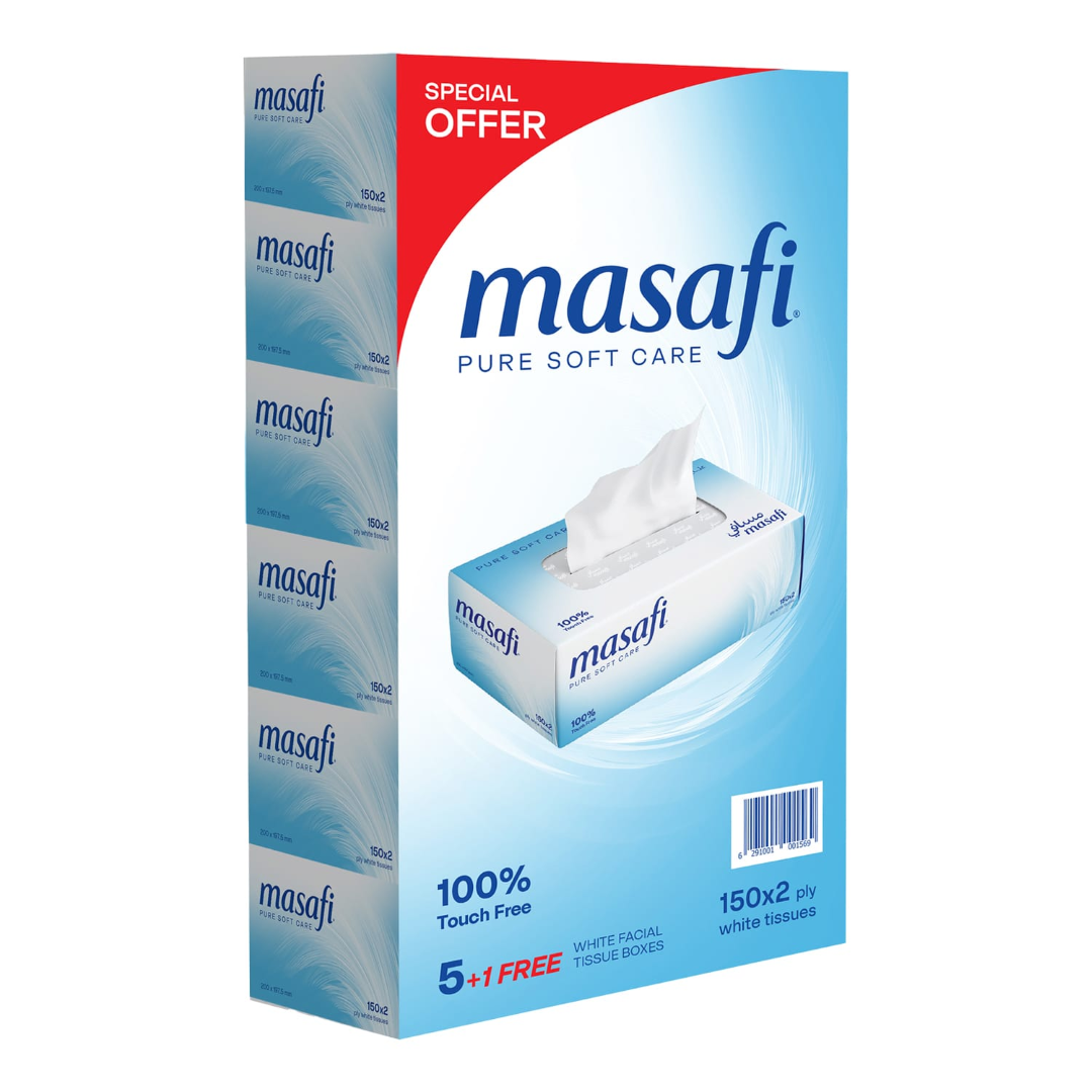 MASAFI WHITE TISSUE 150'S